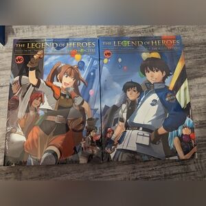 Legend of Heros Character and illustration books